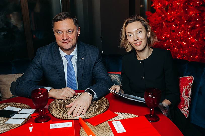 Генеральный директор компании «Армалит» Александр Кузнецов с супругой
