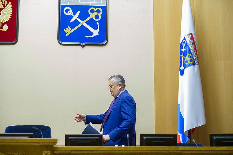 Встреча губернатора Ленинградской области Александра Дрозденко с депутатами Законодательного собрания региона
