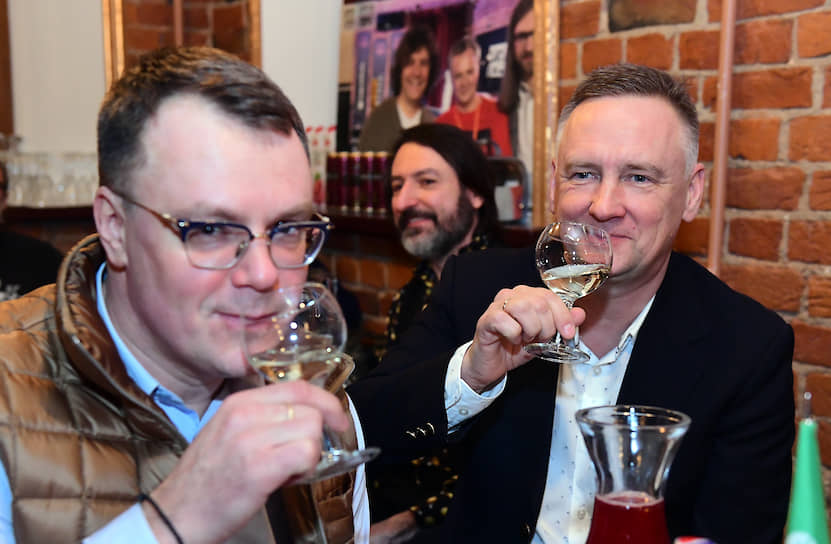 Слева направо: рестораторы Владимир Спирин и Артем Беляев