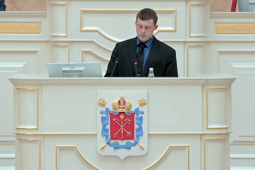 Егор Демчук, партия Социальной защиты. Кандидат на довыборы в ЗакС по 21 округу