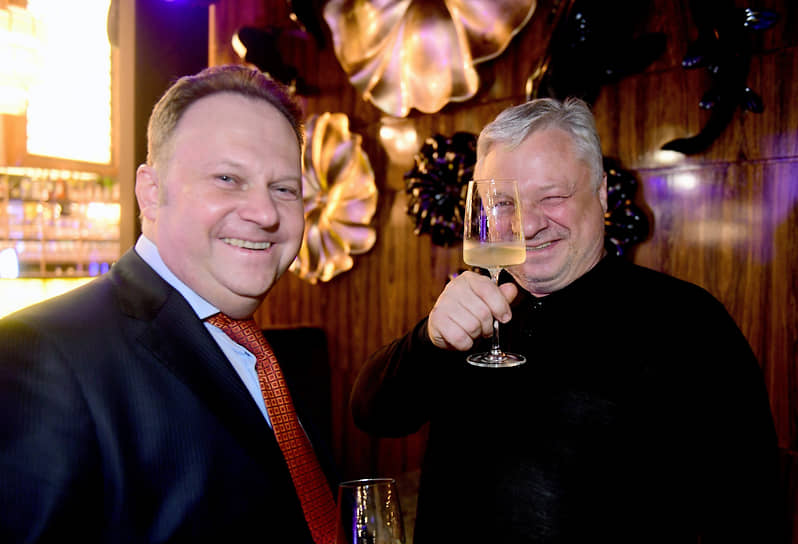 Леонид Гарбар (справа), ресторатор