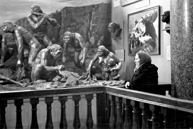 1950-е. Экспозиция в Музее истории религии и атеизма в Казанском соборе
