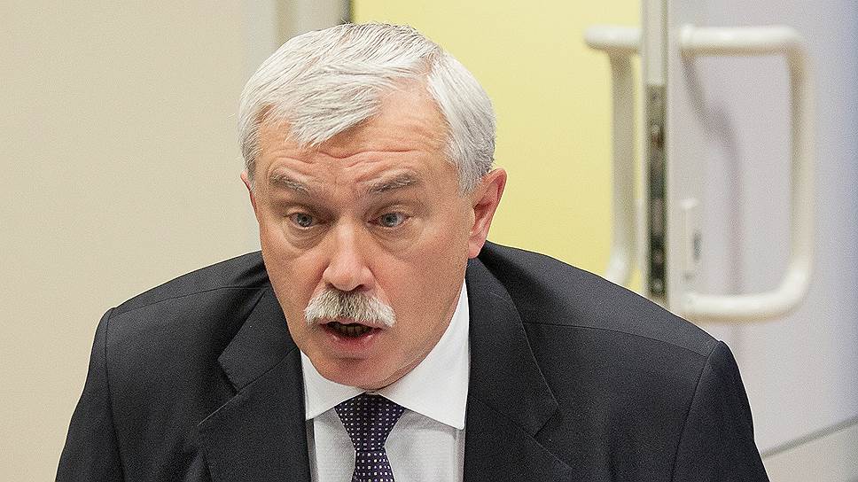 Губернатор Петербурга Георгий Полтавченко не часто открывает рот в присутствии журналистов