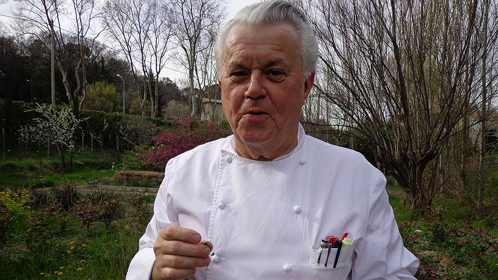 Жани Глез, владелец отеля La Bonne Etape и шеф-повар ресторанов, рассказывает о прованских травах в своем огороде