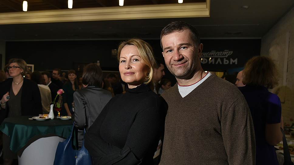 Генеральный директор компании Solopharm Олег Жеребцов с женой Натальей