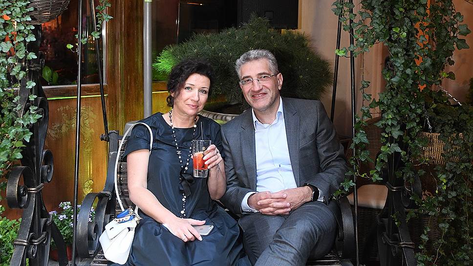 Президент компании BCC Валерий Липкин с супругой Татьяной