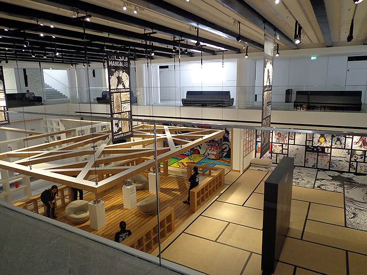 «Лаборатория манга» — интерактивное пространство, представляющее культуру японских комиксов, популярно среди подростков. Открыто в музее до 5 января 2019 года