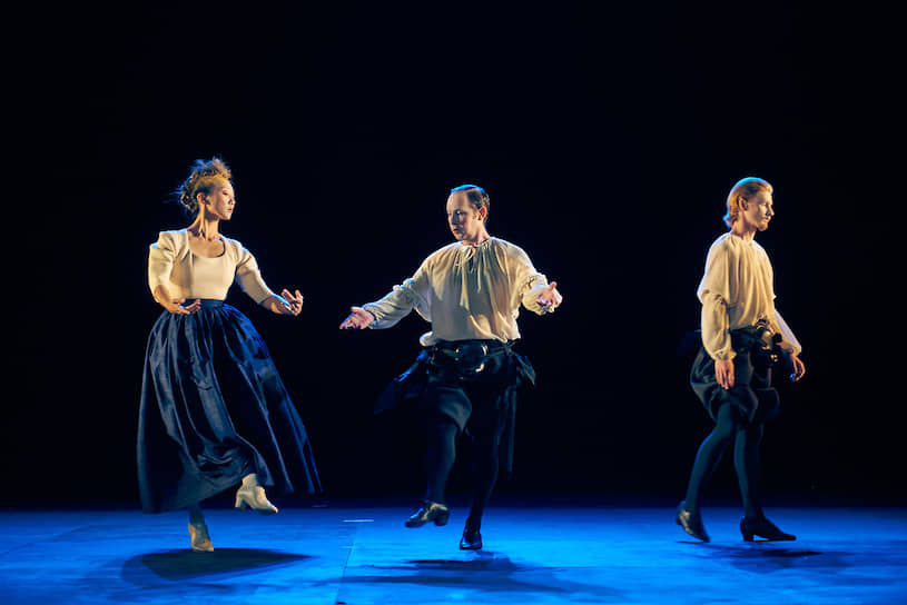 Сцена из балета «Танцы со временем» в рамках Международного фестиваля Earlymusic. Автор костюмов — дизайнер Лилия Киселенко