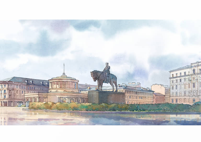 Несчастный бронзовый монарх чудом избежал переплавки, как многие другие царские памятники в Петербурге