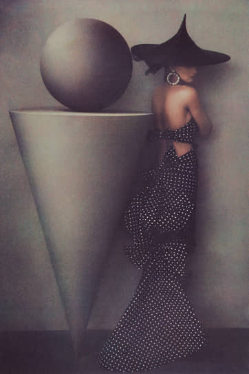 Шейла Мецнер. Ума в платье от Жана Пату. 1986 год