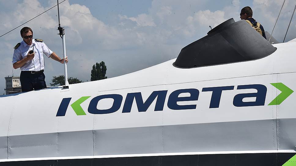 Экономику рейсов «Кометы 120М» между черноморскими городами еще предстоит просчитать
