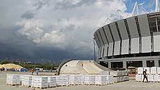 Обустройство фасада на стадионе «Ростов-Арена» выполнено на 50%