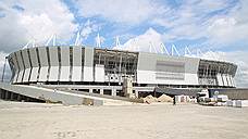 Строительная готовность стадиона «Ростов-Арена» составляет 85%