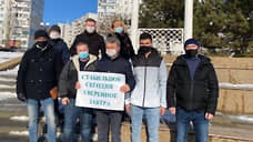 Жители Ростова провели пикет в поддержку Владимира Путина