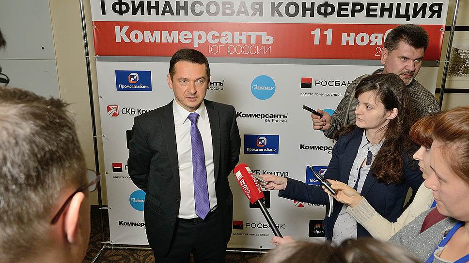 Игорь Коновалов, председатель правления, генеральный директор ОАО «Инпром Эстейт, отвечает на вопросы журналистов