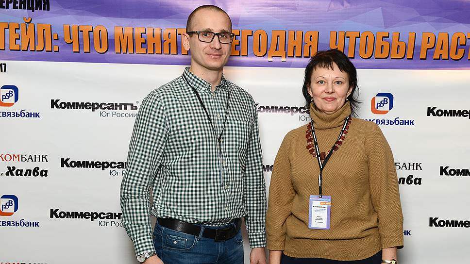 (Слева направо) Константин Петренко, директор Leroy Merlin Ростов; Лариса Мельникова, управляющий партнер компании A5.