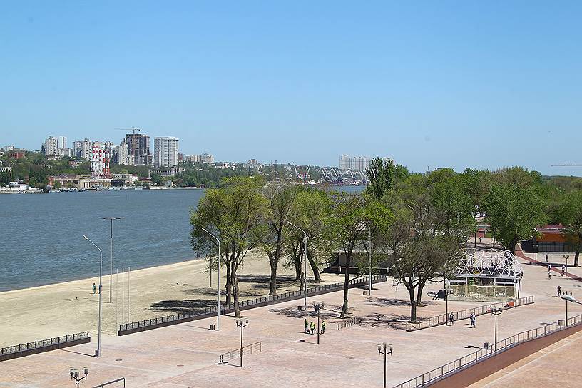 Новый парк &quot;Левобережный&quot;, на левом берегу Дона, рядом со стадионом «Ростов-Арена».