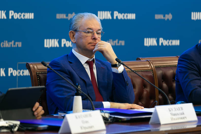 Заместитель председателя Центризбиркома Николай Булаев