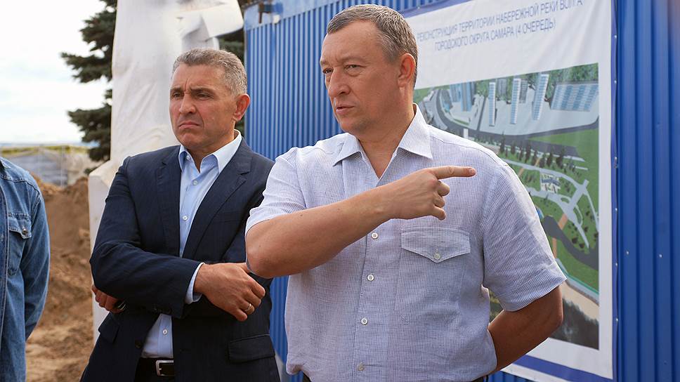 Ивана Пивкина (слева) критикуют даже после утверждения его министром транспорта Самарской области