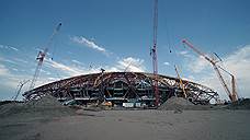 Покраска купола стадиона «Самара Арена» завершится до 1 сентября