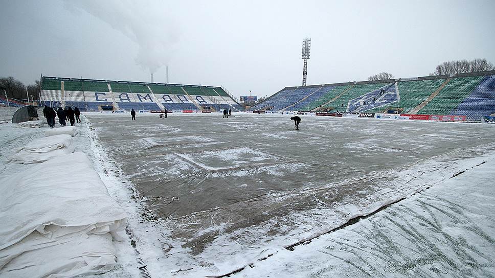 Директор стадиона &quot;Металлург&quot; Евгений Дмитриев рассказал, что арена готова к игре на 90%