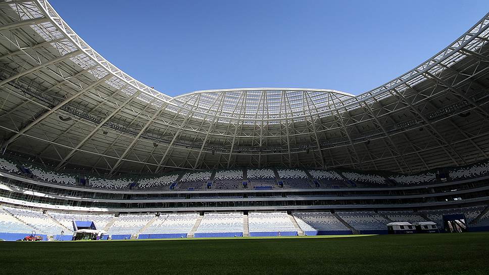 Стадион будет сдан в эксплуатацию 25 апреля