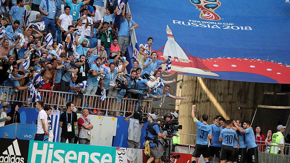 По официальным данным, в Самару прибыли 1700 уругвайских болельщиков.