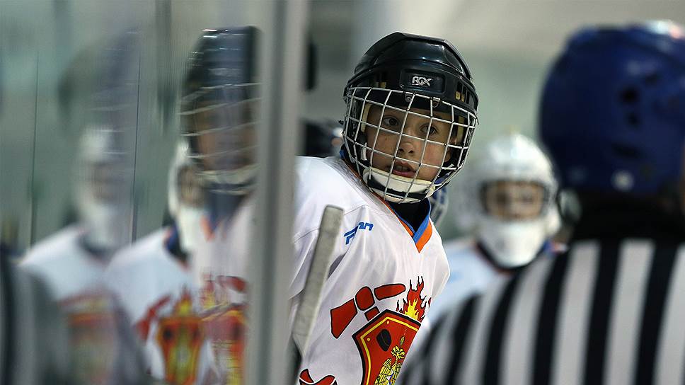 Юные хоккеисты готовятся стать большими звездами