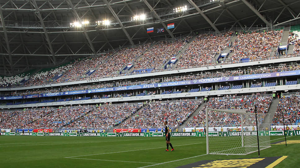 В сезоне-2019/2020 «Самара Арена» только в одном из трех матчей заполнилась более чем на 50%. Это поединок против ЦСКА.