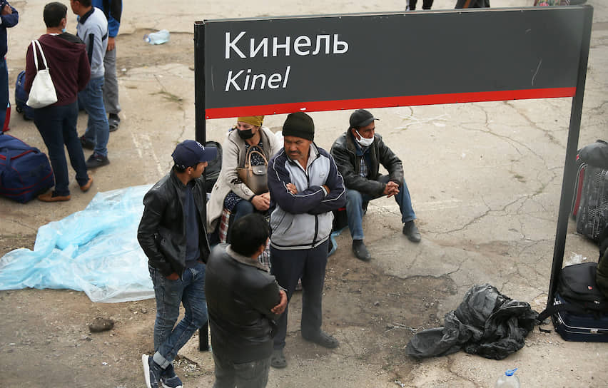 Граждане из Узбекистана прибыли на вокзал в Кинеле в период с 15 по 17 августа. 