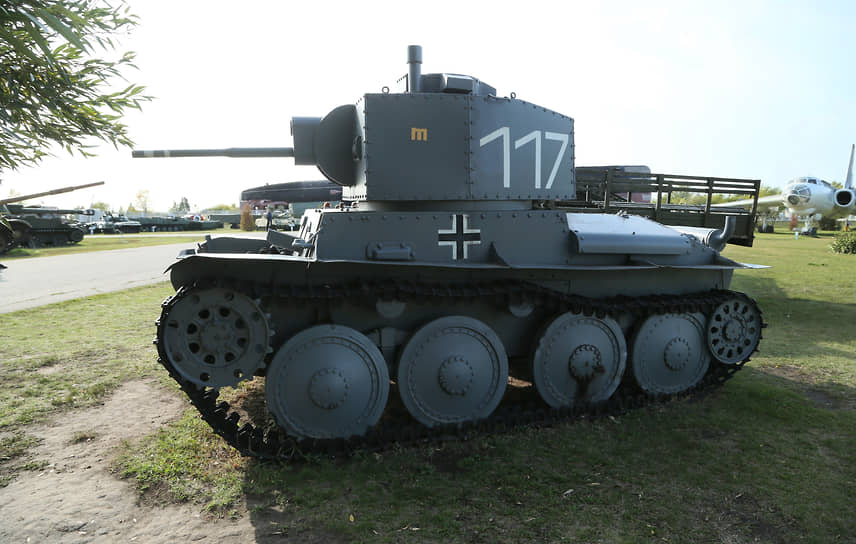 Легкий танк производства Чехословакии.