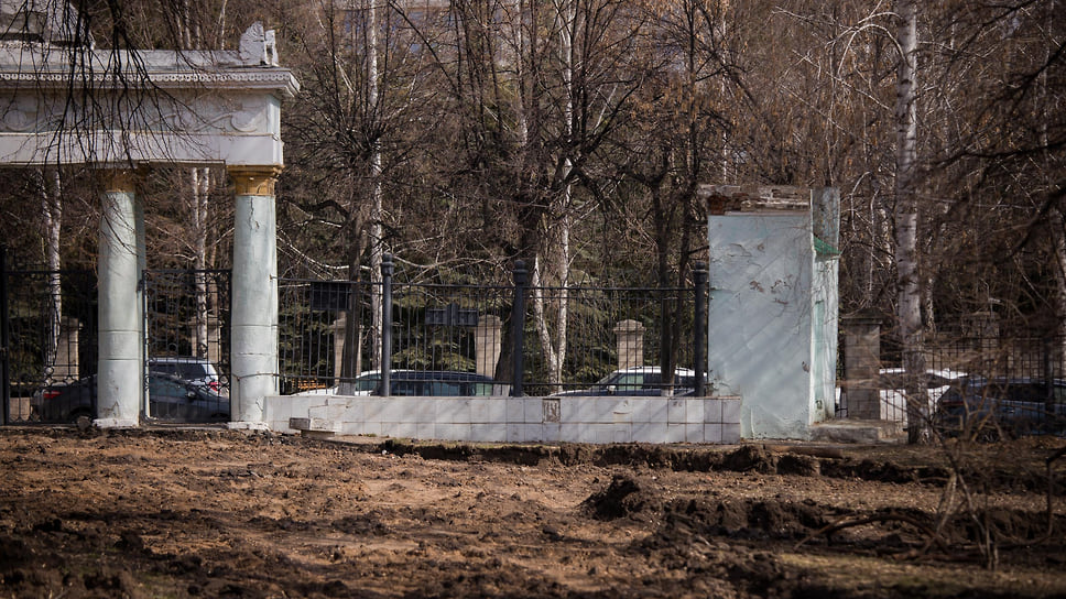 4 апреля в саду Аксакова началась реконструкция в рамках федеральной программы «Формирование комфортной городской среды»