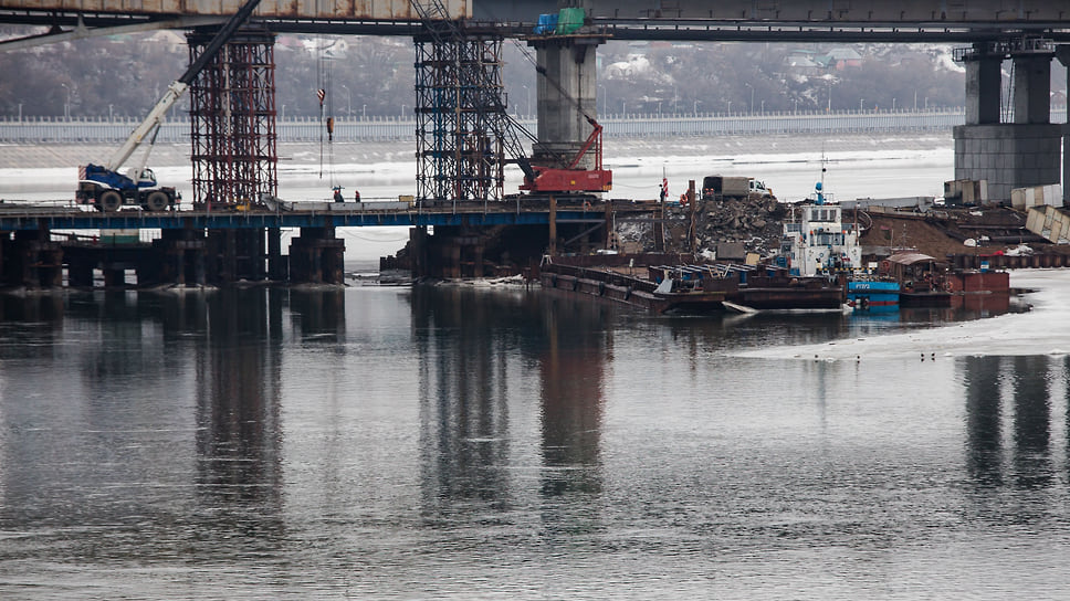 Мост ремонтируют в рамках подготовки к 450-летию Уфы
