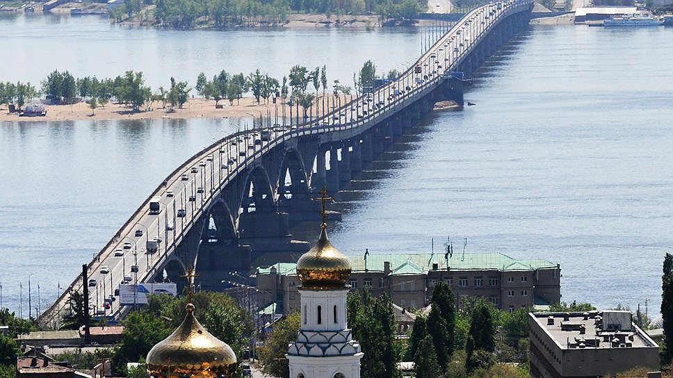 Картинка саратовский мост