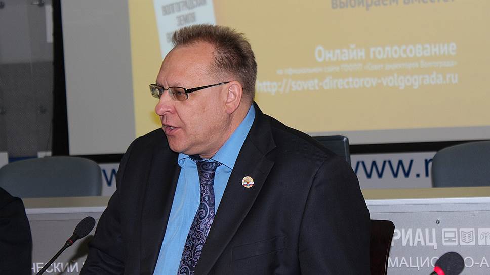 Городской депутат Александр Мордвинцев ждет, что волгоградским производителям поможет губернатор области