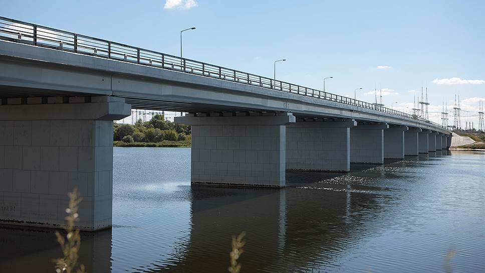 Торжественное открытие нового моста для строительства Курской АЭС-2