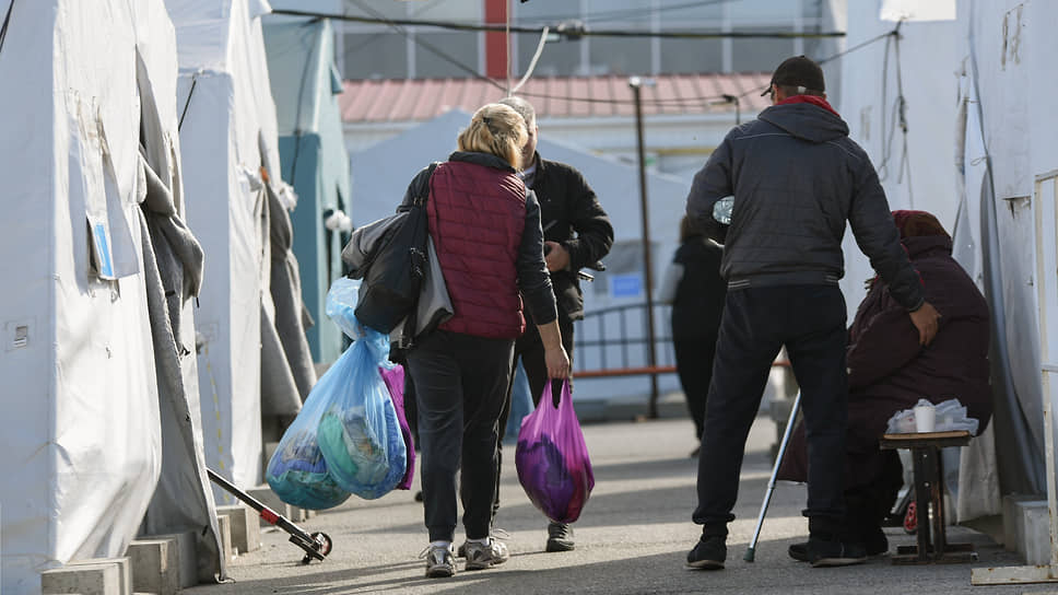 В ПВРах Белгородской области беженцы проводят несколько дней перед распределением на «постоянные» места в другие регионы