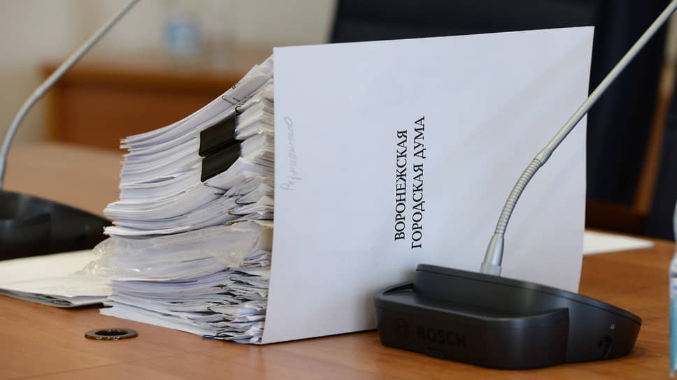 Перед уходом на каникулы воронежские депутаты проголосовали за пул стратегических решений