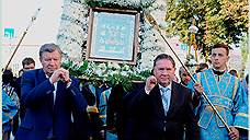 Курский губернатор принял участие в крестном ходе с иконой «Знамение»