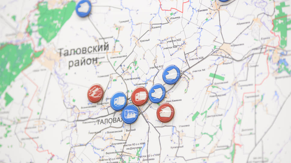 Кадастровая карта таловского района воронежской области