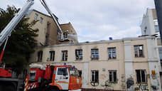 В Воронеже после пожара обрушилась кровля исторического здания