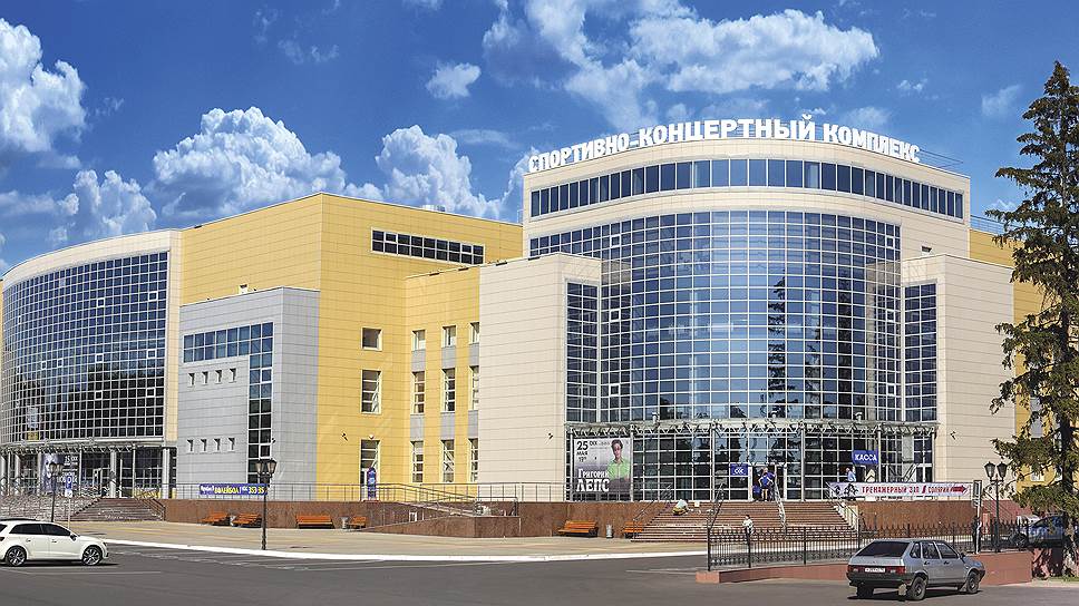 Новый спортивно-концертный комплекс в Курске