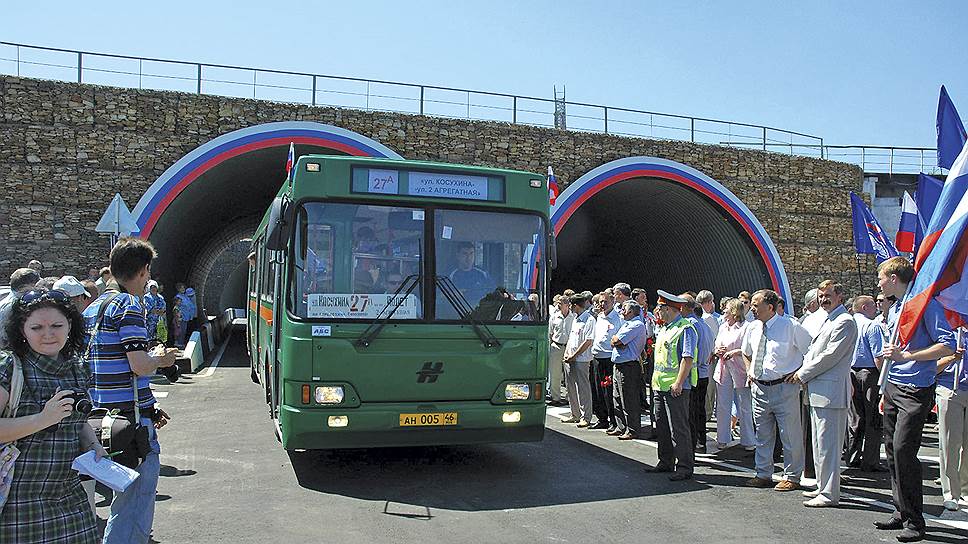 Тоннели, построенные по современным технологиям, позволили разгрузить транспортные артерии Курска
