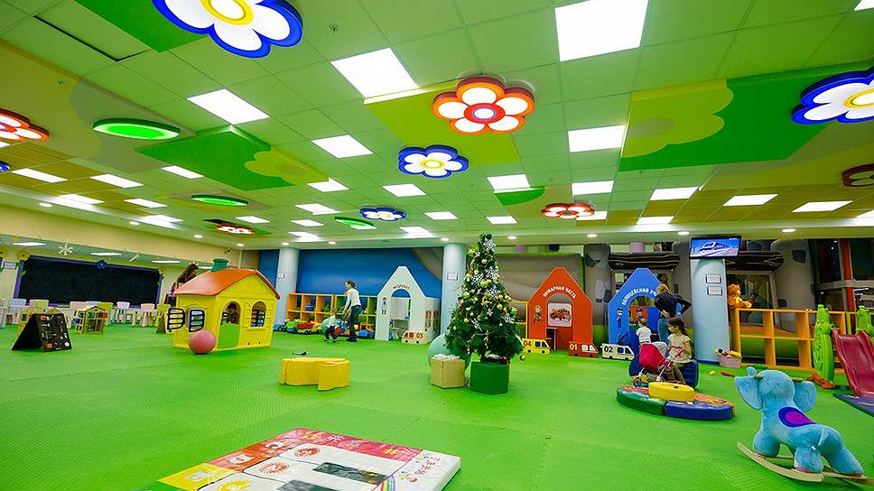 Зал детского развлекательного центра в МегаГРИНН