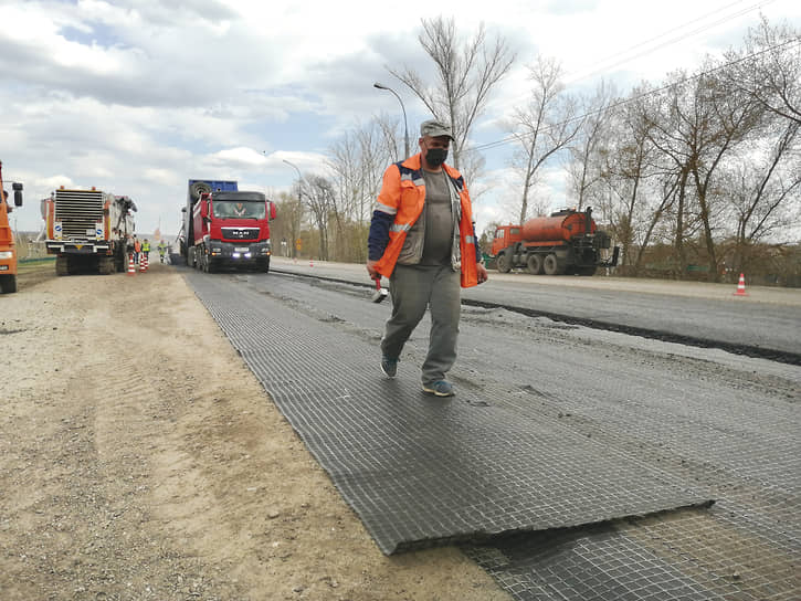 Ремонт дороги на Рассказовском шоссе по нацпроекту 
«Безопасные и качественные автомобильные дороги»