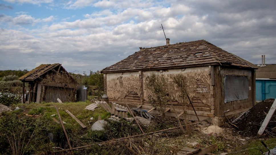 Последствия урагана в Курской области (Кореневский район)
