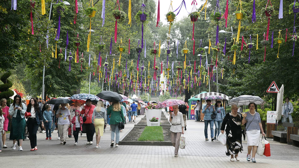 Около 50 тыс. человек ежедневно посещали XIII фестиваль «Город сад» в Воронеже 2 и 3 сентября 