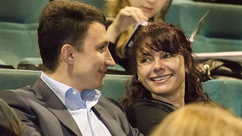 Меценат Геннадий Чернушкин с супругой на открытии фестиваля актуального научного кино «360 градусов».