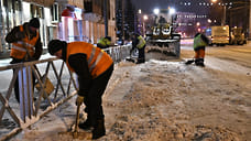 Ночью улицы Ярославля помогала убирать Северная железная дорога