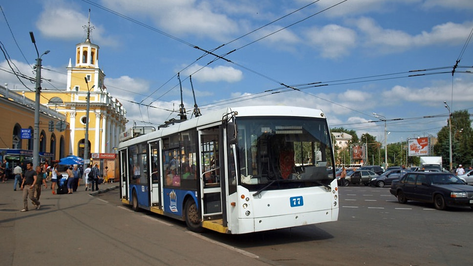 Троллейбус в Ярославле